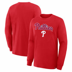 Philadelphia Phillies Fanatics Lock-Up Legacy Long Sleeve T-Shirt - Red T-shirts