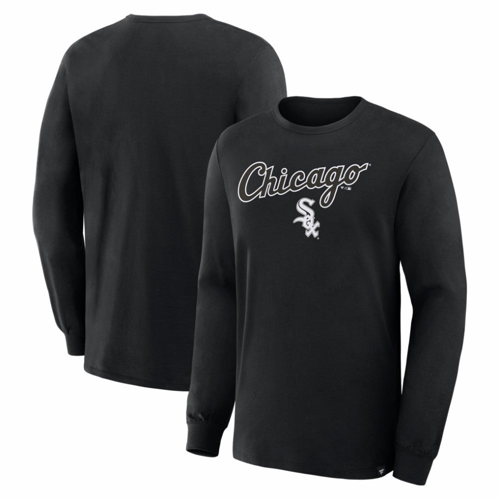 Chicago White Sox Fanatics Lock-Up Legacy Long Sleeve T-Shirt - Black T-shirts