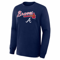Atlanta Braves Fanatics Lock-Up Legacy Long Sleeve T-Shirt - Navy T-shirts