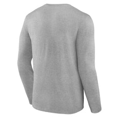 Athletics Logo Athletic Heart & Soul Long Sleeve T-Shirt - Heather Gray T-shirts