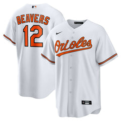 MLB Dylan Beavers Baltimore Orioles Nike Home Replica Jersey - White