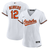 MLB Dylan Beavers Baltimore Orioles Nike Women's Home Replica Jersey - White