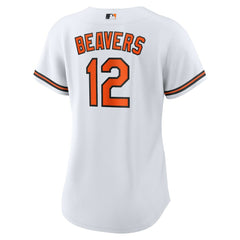 MLB Dylan Beavers Baltimore Orioles Nike Women's Home Replica Jersey - White