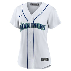 MLB Bryan Woo Seattle Mariners Nike Women's Home Replica Jersey - White