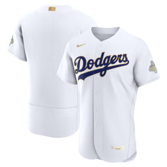 MLB Los Angeles Dodgers Nike 2026 Gold Collection Authentic Jersey - White