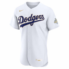 MLB Los Angeles Dodgers Nike 2026 Gold Collection Authentic Jersey - White