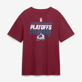 NHL Colorado Avalanche Fanatics 2026 Stanley Cup Playoffs T-Shirt - Garnet