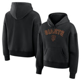 San Francisco Giants Fanatics Women's Lockup Legacy Fleece Hoodie - Black Hoodies