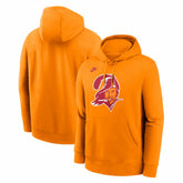 Tampa Bay Buccaneers Bucco Bruce Club Hoodie Orange