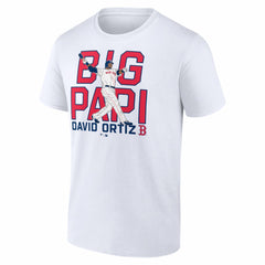 David Ortiz Boston Red Sox Fanatics Cooperstown Collection Player T-Shirt - White T-shirts
