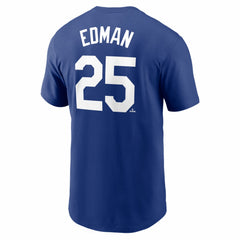 Tommy Edman Los Angeles Dodgers Nike 2025 World Series Champions Name & Number T-Shirt - Royal T-shirts