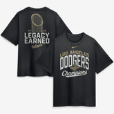 Los Angeles Dodgers Nike 2026 Gold Collection Legacy Earned T-Shirt - Black T-shirts