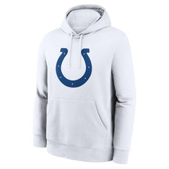 Daniel Jones Indianapolis Colts Player Name & Number Fleece Hoodie White