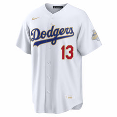 MLB Max Muncy Los Angeles Dodgers Nike 2026 Gold Collection Stadium Jersey - White
