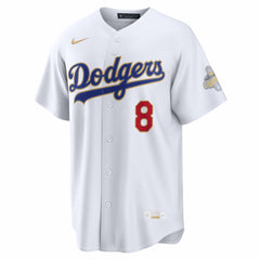 MLB Enrique Hern¨¢ndez Los Angeles Dodgers Nike 2026 Gold Collection Stadium Jersey - White