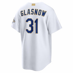 MLB Tyler Glasnow Los Angeles Dodgers Nike 2026 Gold Collection Stadium Jersey - White