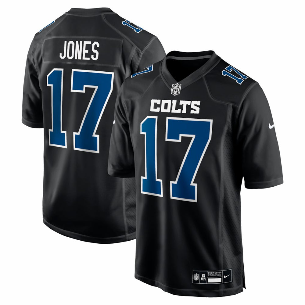 NFL Daniel Jones Indianapolis Colts Fashion Game Jersey - Carbon Black