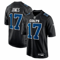NFL Daniel Jones Indianapolis Colts Fashion Game Jersey - Carbon Black