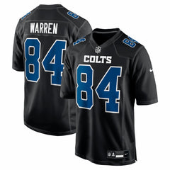NFL Tyler Warren Indianapolis Colts Fashion Game Jersey - Carbon Black