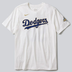 Enrique Hernández Los Angeles Dodgers Nike 2026 Gold Collection Name & Number T-Shirt - White T-shirts