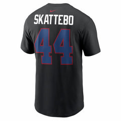 Cam Skattebo New York Giants Name & Number T-Shirt Black