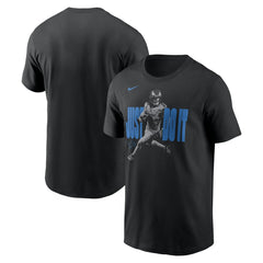 Jahmyr Gibbs Detroit Lions Just Do It T-Shirt Black