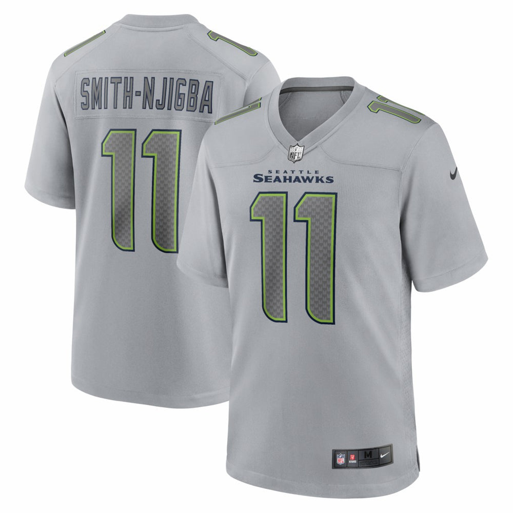 NFL Jaxon Smith-Njigba Seattle Seahawks Atmosphere Fashion Game Jersey - Gray