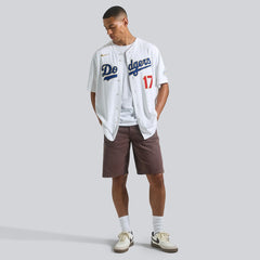 MLB Shohei Ohtani Los Angeles Dodgers Nike 2026 Gold Collection Kanji Stadium Jersey - White