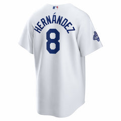MLB Enrique Hern¨¢ndez Los Angeles Dodgers Nike Home 2025 World Series Champions Replica Jersey - White