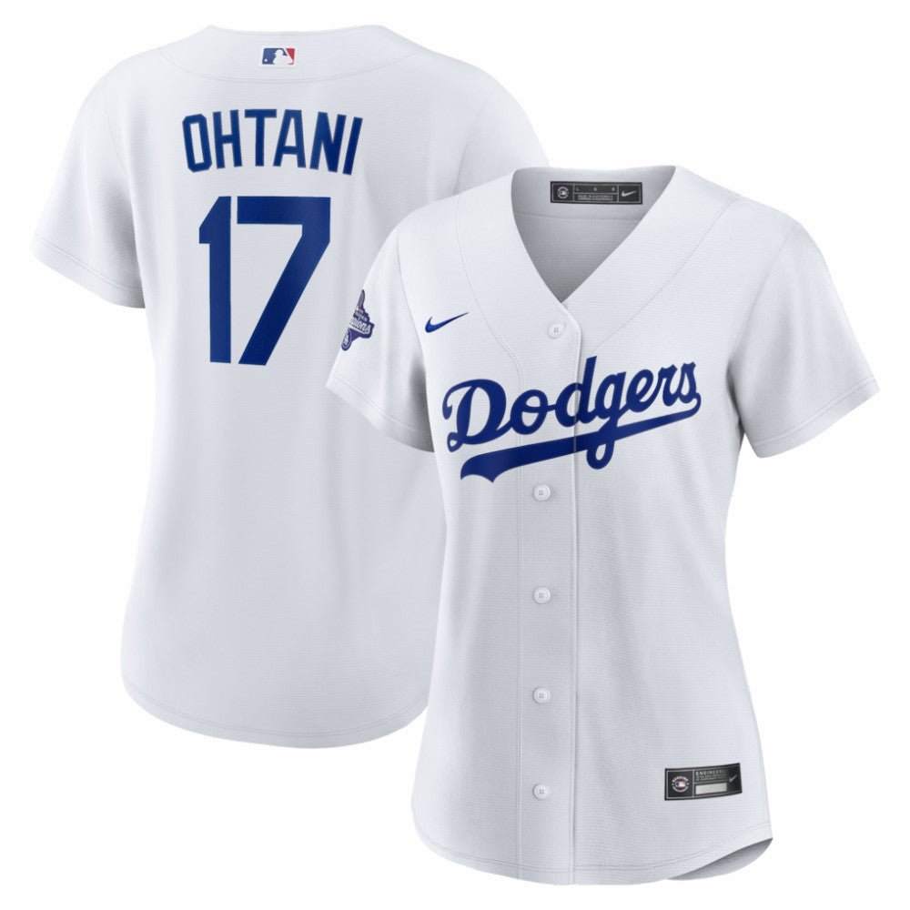 MLB Shohei Ohtani Los Angeles Dodgers Nike Women's 2025 World Series Champions Home Replica Jersey - White
