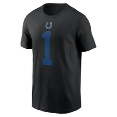 Ahmad Sauce Gardner Indianapolis Colts Player Name & Number T-Shirt Black