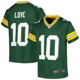 NFL Jordan Love Green Bay Packers Youth Game Jersey - Green