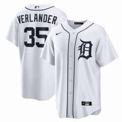 MLB Justin Verlander Detroit Tigers Nike Home Replica Jersey - White