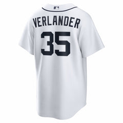 MLB Justin Verlander Detroit Tigers Nike Home Replica Jersey - White