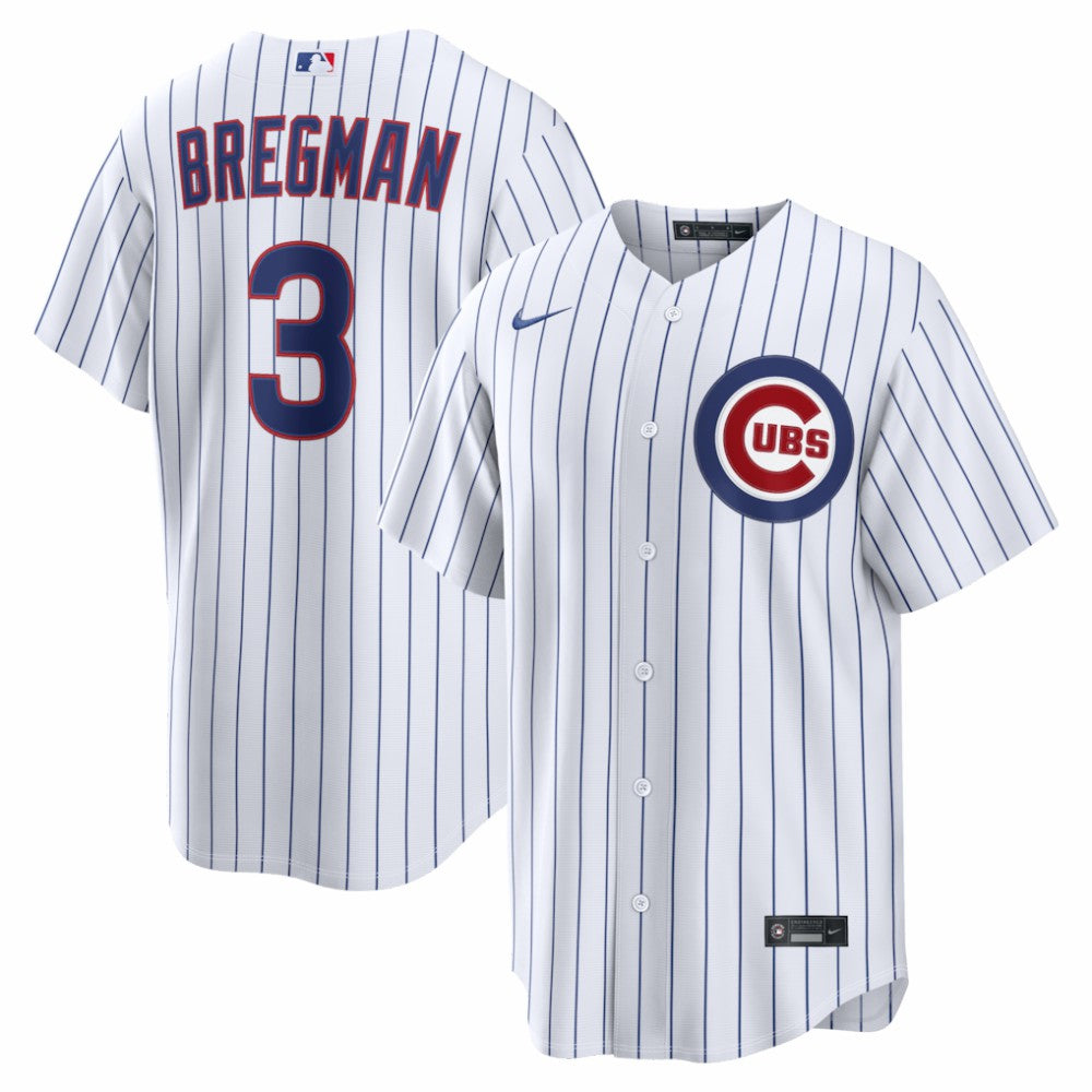 MLB Alex Bregman Chicago Cubs Nike Home Replica Jersey - White