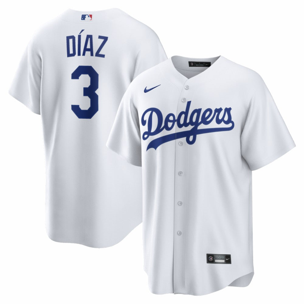 MLB Edwin D¨ªaz Los Angeles Dodgers Nike Home Replica Jersey - White