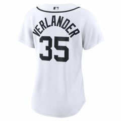 MLB Justin Verlander Detroit Tigers Nike Women's Home Replica Jersey - White