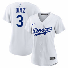MLB Edwin D¨ªaz Los Angeles Dodgers Nike Women's Home Replica Jersey - White