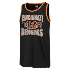 Cincinnati Bengals '47 Upload Franklin Tank Top Black