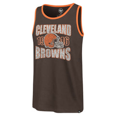Cleveland Browns '47 Upload Franklin Tank Top Brown