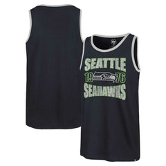 Seattle Seahawks '47 Upload Franklin Tank Top College Navy
