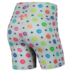 Chicago Cubs Terez Women's TLC Rainbow Shorts - Gray Shorts