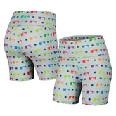 MLB Merchandise Terez Women's TLC Rainbow Shorts - Gray Shorts