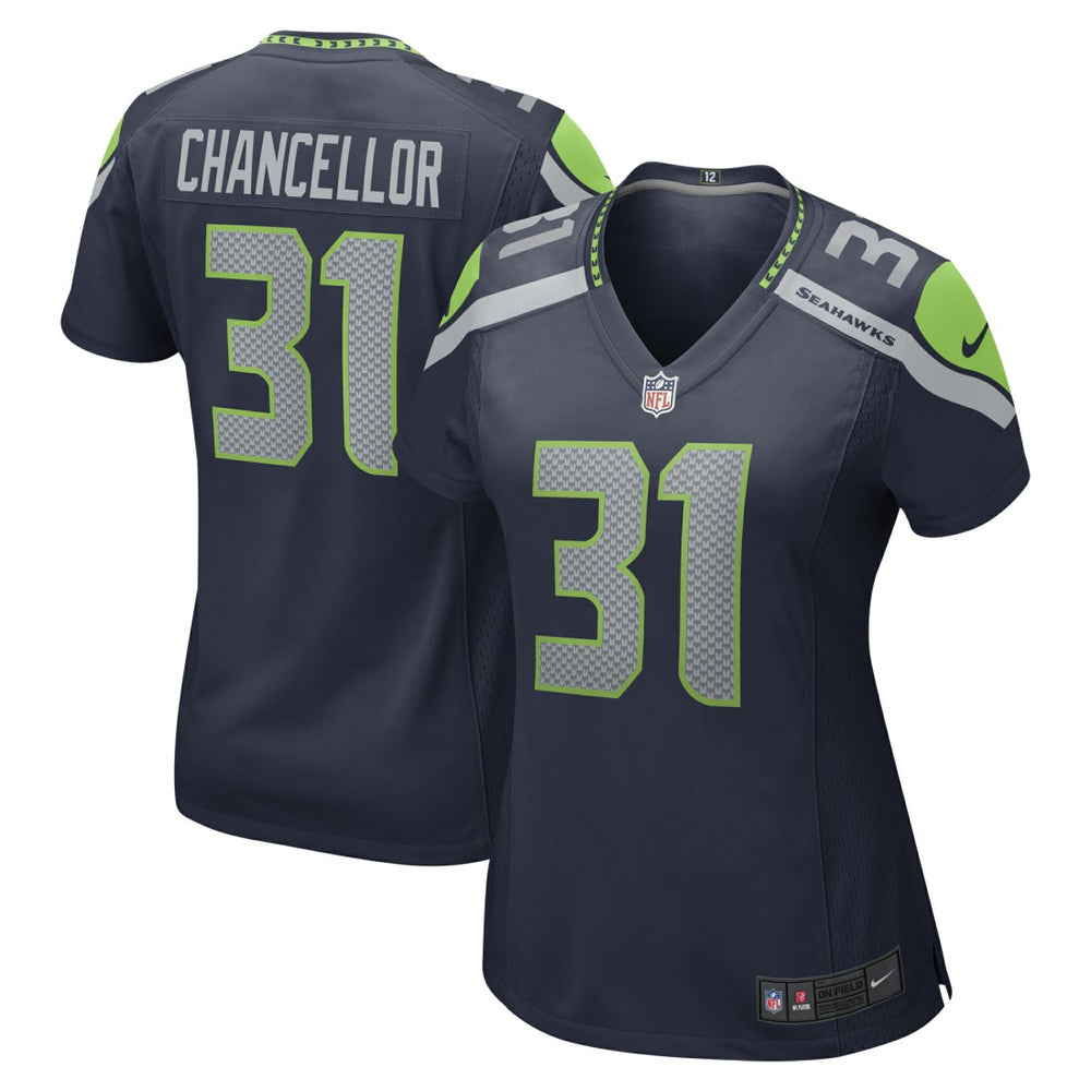 NFL Kam Chancellor Seattle Seahawks Women's Retired Player Game Jersey - College Navy