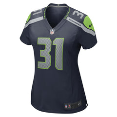 NFL Kam Chancellor Seattle Seahawks Women's Retired Player Game Jersey - College Navy