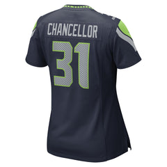 NFL Kam Chancellor Seattle Seahawks Women's Retired Player Game Jersey - College Navy