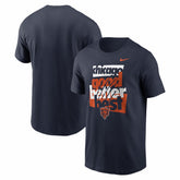 Chicago Bears Local Phrase Club T-Shirt Navy