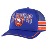 NHL New York Islanders '47 Sideband Stripes Trucker Snapback Hat - Royal