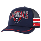 NHL Washington Capitals '47 Sideband Stripes Trucker Snapback Hat - Navy