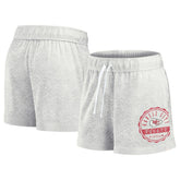 Kansas City Chiefs Women's Vintage Badge Shorts Oatmeal
